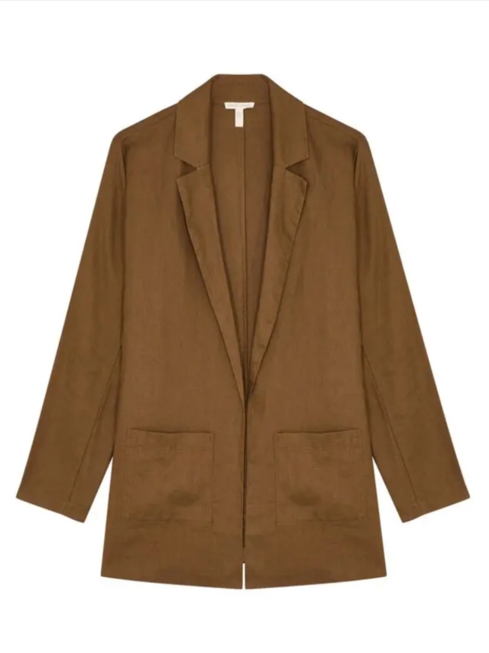 Eileen Fisher Bronze Linen Blazer